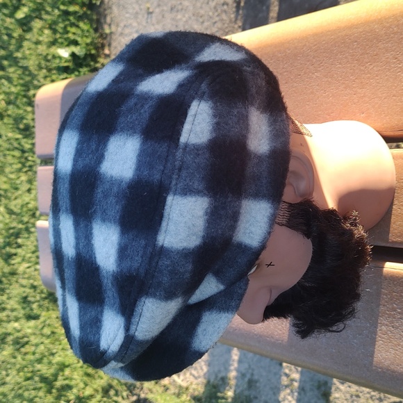 Vintage Polar Fleece by Malden Camo Hunting Hat Cap Cold Weather USA Large - Picture 1 of 7